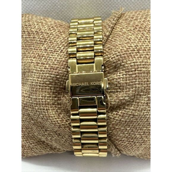 Michael Kors Nash MK3286 Unisex Gold Stainless Steel Analog Dial Watch JNA870 main image 11